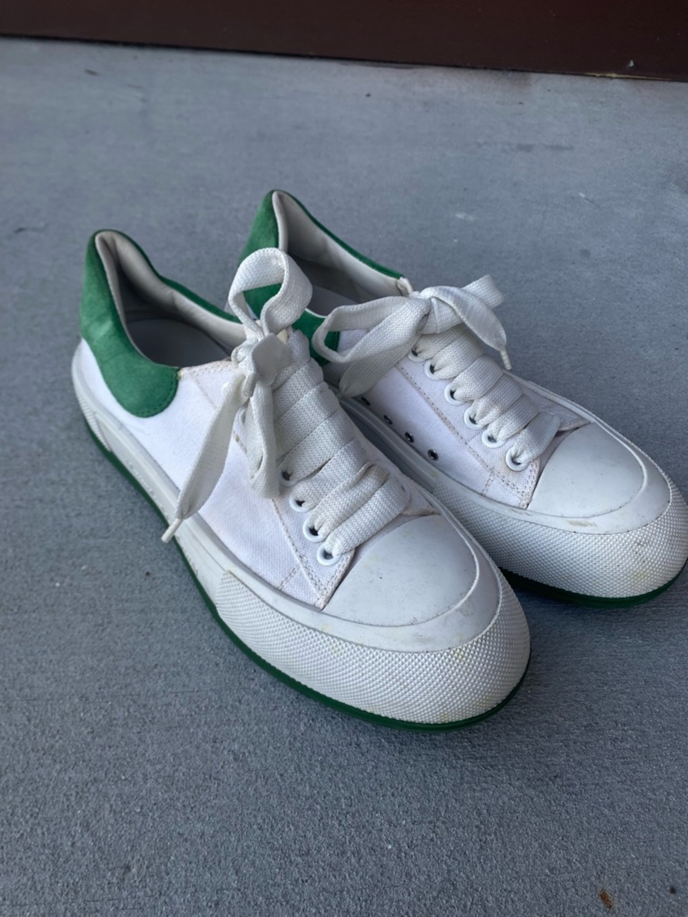 Alexander McQueen White Sneakers